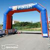 Start- en finish banner